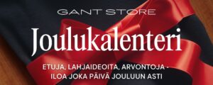 GANT Storen joulukalenterin kansikuvat